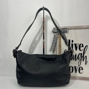 Coach East West Legacy Black Hobo Shoulder Bag